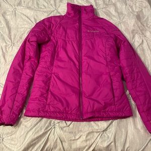 Pink Womens omni heat jacket